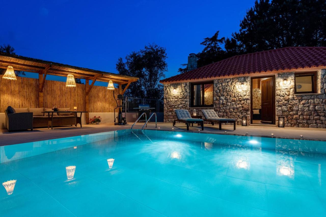 Filerolia Stone House Villa Pastida Exterior photo
